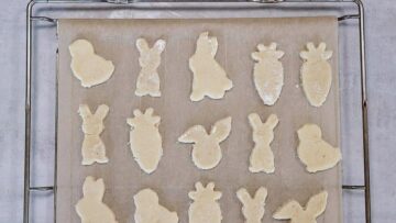 Osterplätzchen ohne Zucker: Vorbereiten