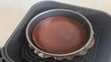 Protein Brownies im Airfryer backen