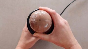 Protein Brownies: Teig in einem Mixer mixen