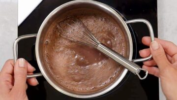 Protein Dessert erwärmen