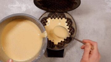 Protein Waffeln selber machen backen