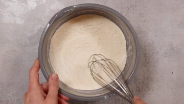 Protein Waffeln selber machen mischen