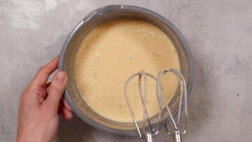 Protein Waffeln selber machen rühren