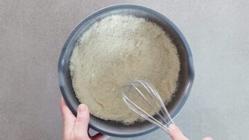 Quark Beeren Kuchen: Mischen