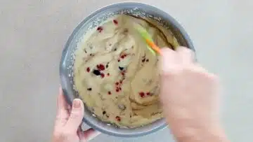 Quark Beeren Kuchen: Rühren