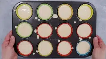 Rhabarber Muffins ohne Zucker: Backen