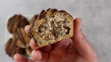 Schoko Nuss Muffins ohne Zucker: Genießen