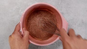 Schokoaufstrich ohne Zucker: mischen