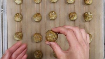 Vegane Energiebällchen ohne Datteln backen