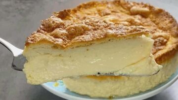 Zauberkuchen ohne Zucker kühlen