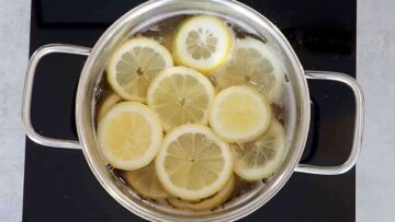Zitronensirup selber machen ohne Zucker: Ruhen