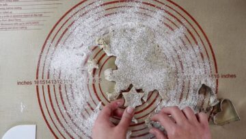 1-2-3 Plätzchen ohne Zucker: Ausstechen