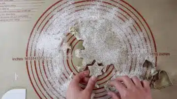 1-2-3 Plätzchen ohne Zucker: Ausstechen