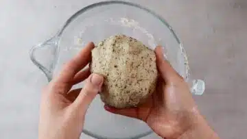 1-2-3 Plätzchen ohne Zucker: Kneten