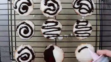 Amerikaner ohne Zucker: Verzieren