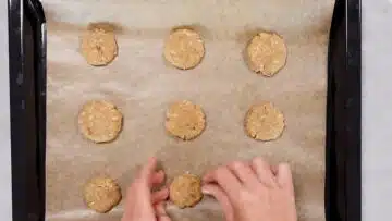 Apfelkekse ohne Zucker: Formen