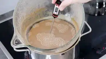 Baileys ohne Zucker: Erhitzen