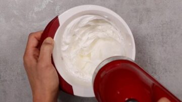 Baiser ohne Zucker: Aufschlagen