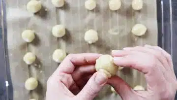 Bethmännchen ohne Zucker und Mehl: Verteilen