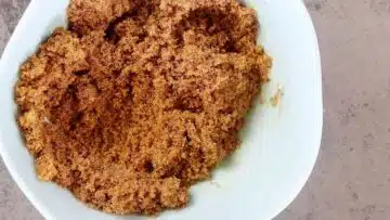 Brauner Zucker ohne Zucker: Umfüllen