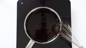 Brownies ohne Zucker: Rühren