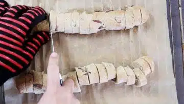 Cantuccini ohne Zucker: Backen