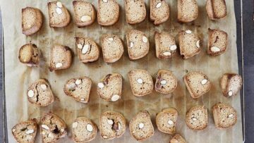 Cantuccini ohne Zucker: Fertigstellen