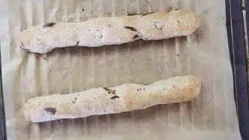 Cantuccini ohne Zucker: Vorbacken