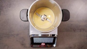 Dampfnudeln ohne Zucker: Erwärmen