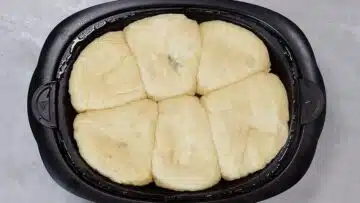 Dampfnudeln ohne Zucker: Garen