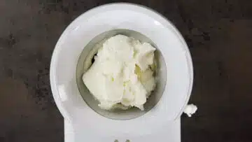 Eis ohne Zucker: Einfrieren