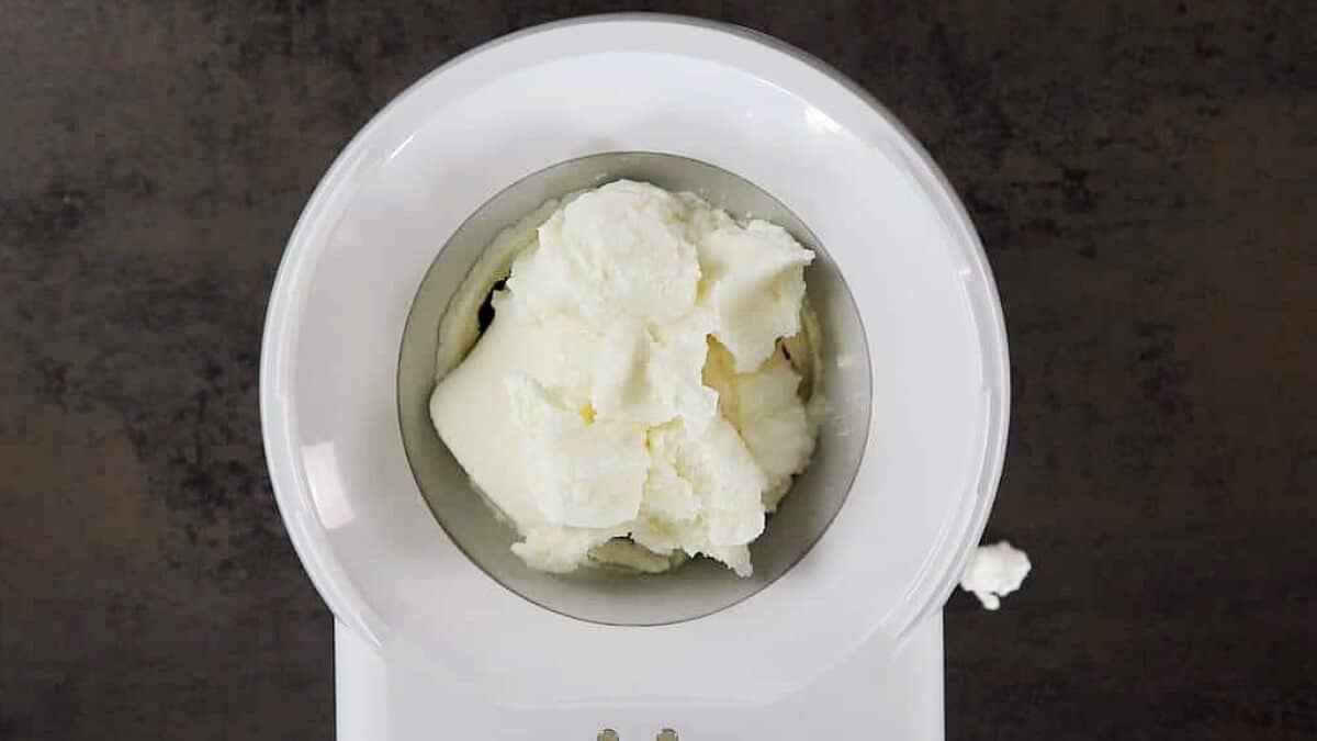Eis ohne Zucker: Einfrieren