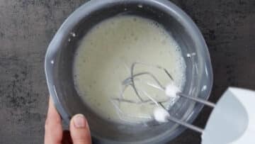 Eis ohne Zucker: Rühren