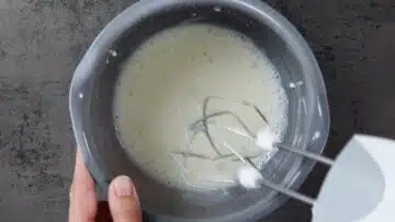 Eis ohne Zucker: Rühren