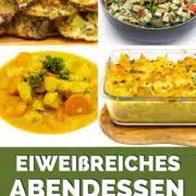 Eiweißreiches Abendessen schnelle Rezepte zum Abnehmen Low Carb