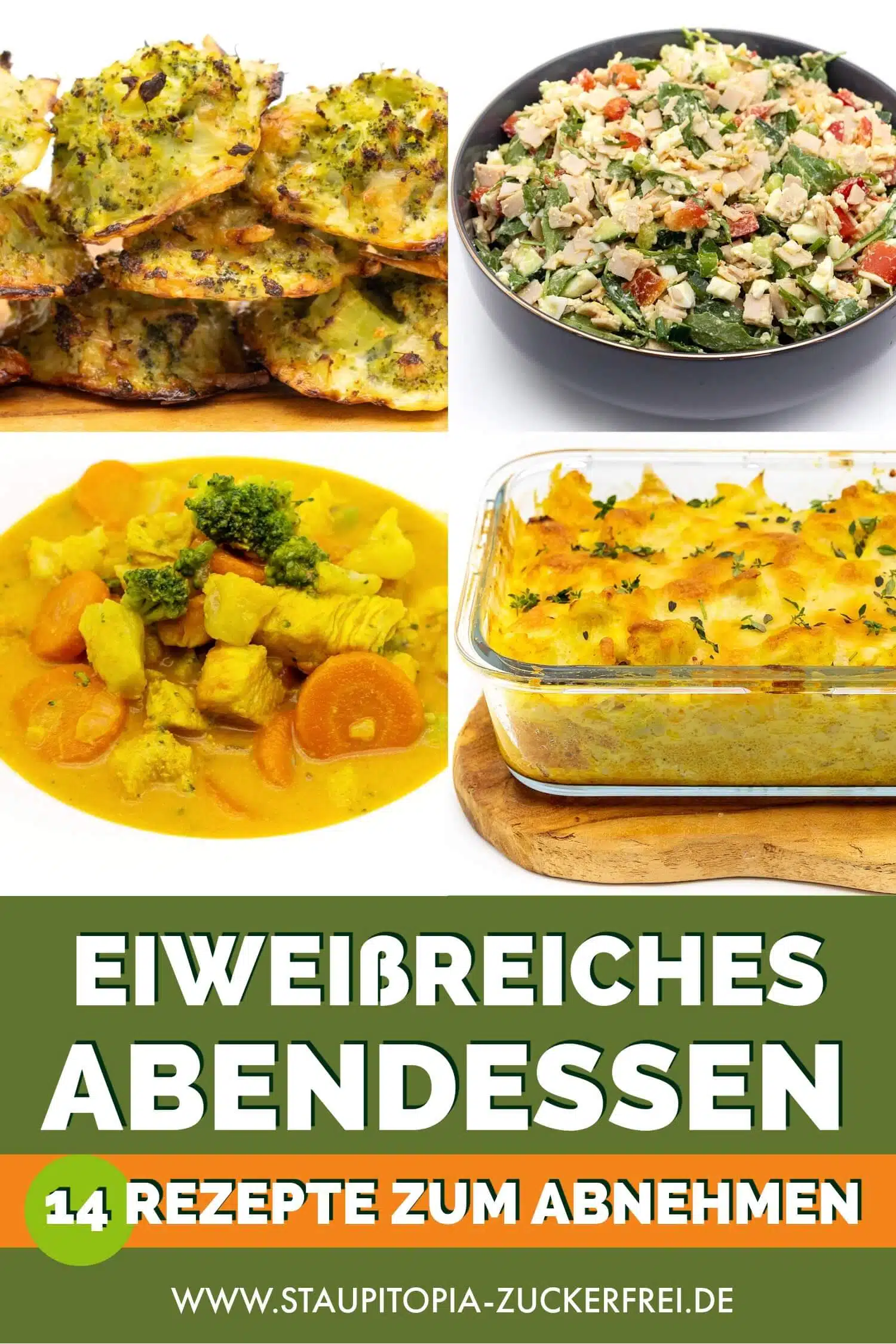 Eiweißreiches Abendessen schnelle Rezepte zum Abnehmen Low Carb