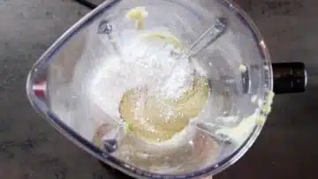 Erdnussbutter ohne Zucker: Vermischen