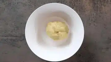 Gefüllte Mohn Plätzchen mit Marzipan: Vorbereiten