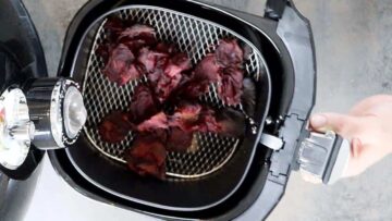 Gemüsechips in der Heißluftfritteuse: Rote Beete