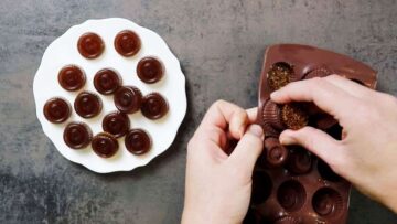 Glühweinbonbons selber machen ohne Zucker: Ruhen