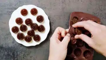 Glühweinbonbons selber machen ohne Zucker: Ruhen