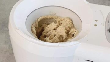 Haselnusseis ohne Zucker: Einfrieren