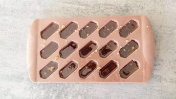 Hustenbonbons selber machen ohne Zucker: Umfüllen