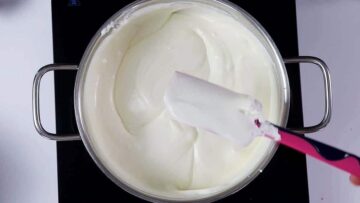 Joghurttorte ohne Zucker: Unterheben