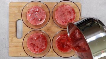 Kaltschale selber machen: Verzehr