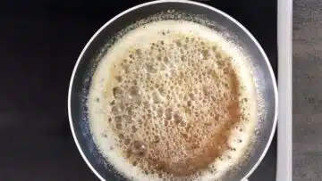 Karamell ohne Zucker selber machen: Erwärmen