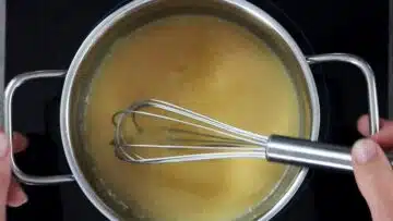 Karamell ohne Zucker selber machen: Kochen