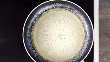 Karamell ohne Zucker selber machen: Verrühren