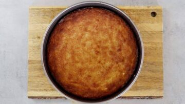 Keto Apfelkuchen: Backen