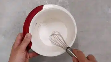 Kirscheis ohne Zucker: Mischen